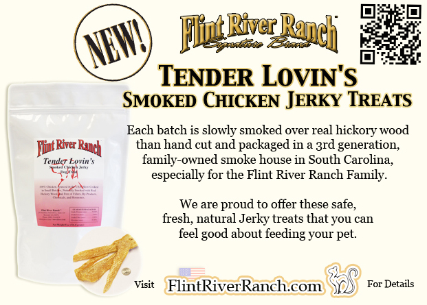 Flint River Ranch - Tender Lovin's Smoked Chicken Jerky Treats